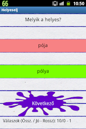 helyeselj!  - spelling test poster 4