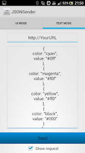 Lastest JSON Sender APK for Android