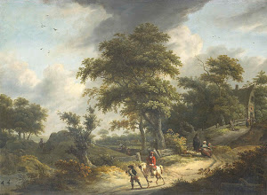 RIJKS: Roelof Jansz. van Vries: Landscape with Falconer 1681