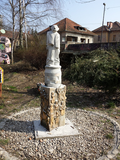 Sculpture in Metelkova