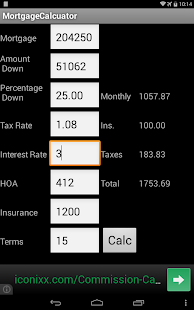 Lastest PITI mortgage calculator APK for Android
