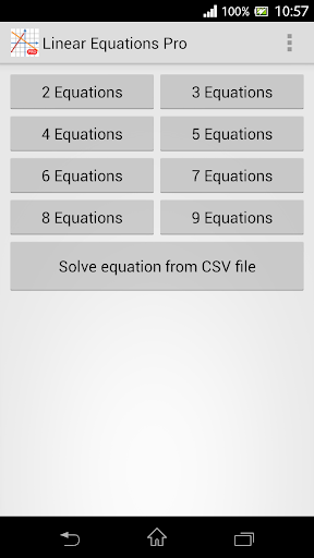 Linear Equations Pro
