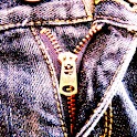 Jeans Zipper theme 480×800 logo
