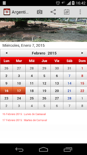 【免費生產應用App】Argentina Calendario 2015-APP點子