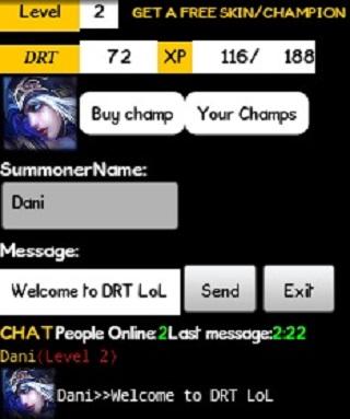 DRT LoL Chat