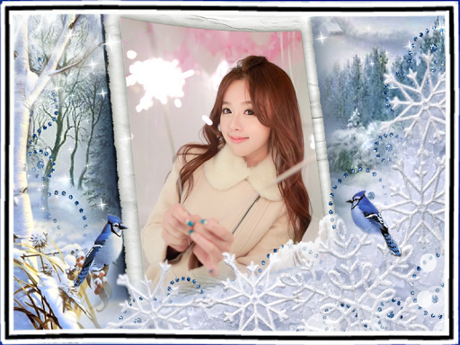 Happy Winter Frame ฤดูหนาวเฟรม