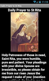 Saint Rita of Cascia poster 3