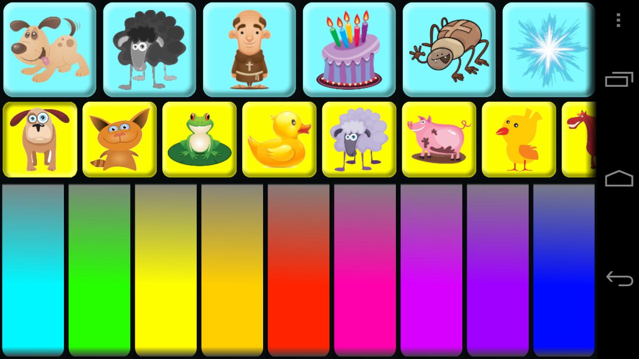 Android application Kids Animal Piano Pro screenshort