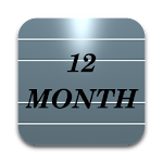 Cover Image of Télécharger Twelve Month Calendar 1.0.7 APK