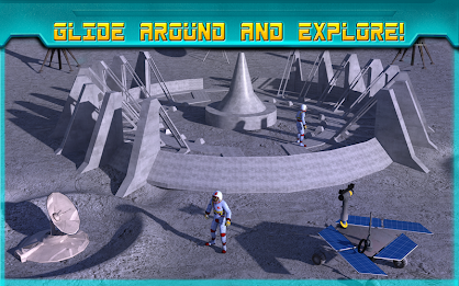 Space Moon Rover Simulator 3D poster 8