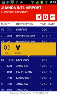 Indonesia FlightBoard