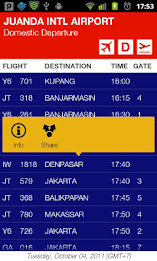 Indonesia FlightBoard poster 1