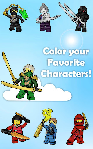 Coloring Pages Lago Ninjago