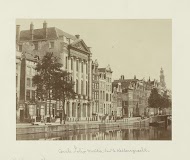 Felix Meritis aan de Keizersgracht, in de verte de Westerkerk