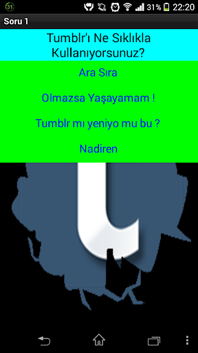 Tumblr İnsanı Mısın Testi