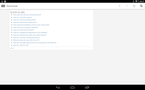 Free Download Volvo Manual APK