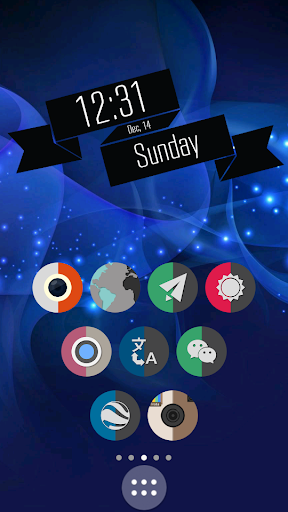 Halves Icons v1 APK Image