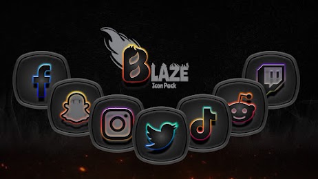 Blaze Dark Icon Pack 1