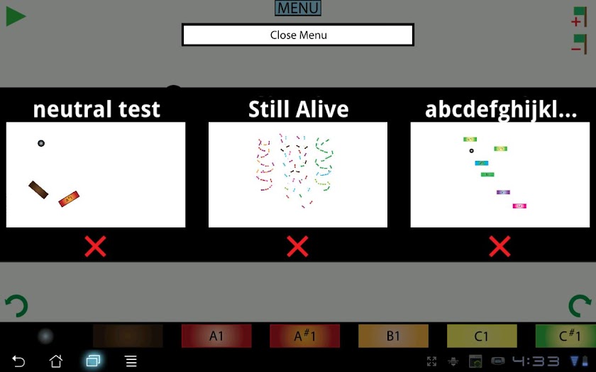 MusicBox Screen 2