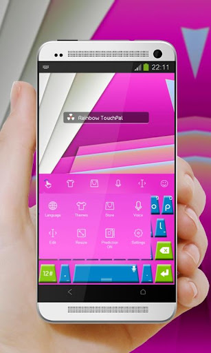 免費下載個人化APP|Rainbow TouchPal Theme app開箱文|APP開箱王
