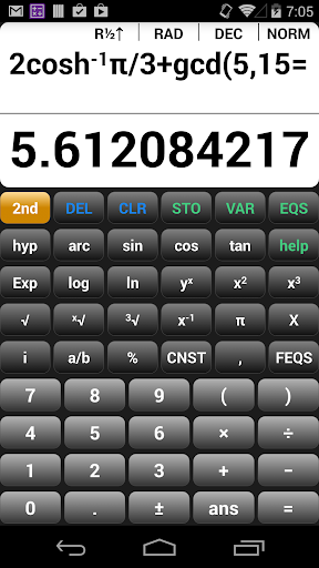 Scientific Calculator EQ7 Pro