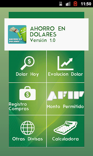 Ahorro en Dolares