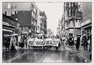 Demonstratie van 'Wij Vrouwen Eisen'