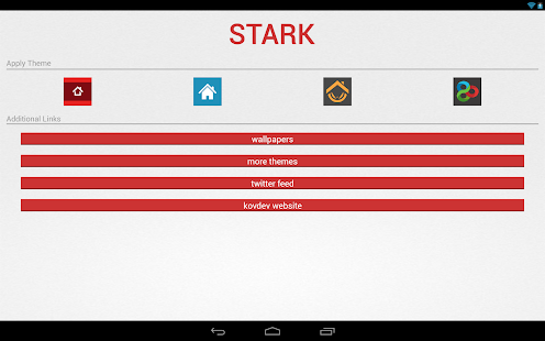 Stark (adw apex nova theme) - screenshot thumbnail
