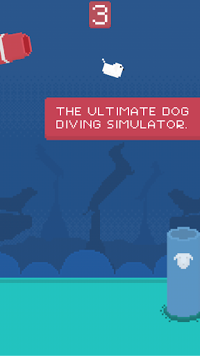 Sausage Dog Diving - Cliff Pug