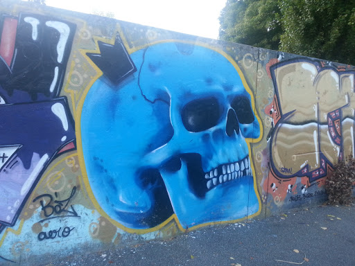 Street Art Blue