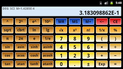 【免費生產應用App】Scientific Calculator 3-APP點子