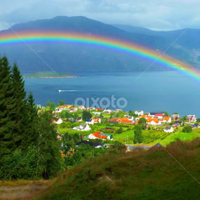Over the Rainbow by Andrea Clayton - Novices Only Landscapes