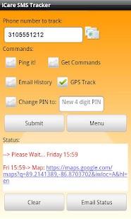 iCare SMS Tracker Screenshots 2