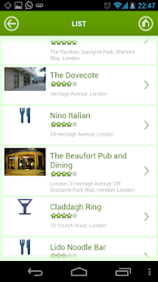 Restaurant Finder - London, UK Screenshots 2