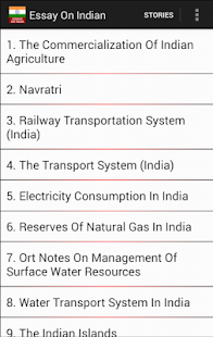 download Essay on India free