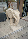 小象左石雕
