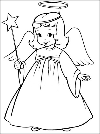 Coloring : Angel