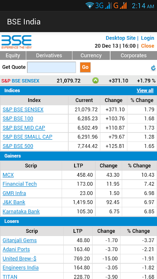 nse stock future live price