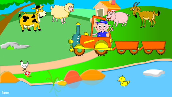 Kids Animal Game-Zoo TrainFULL Screenshots 2