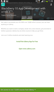BlackBerry App Development - screenshot thumbnail