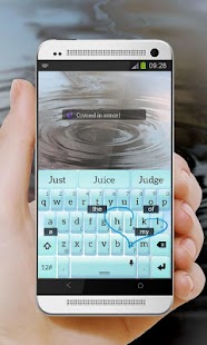 Bright Blue TouchPal Theme Screenshots 3