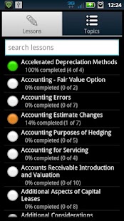 CPAexcel FAR Flashcards Screenshots 2
