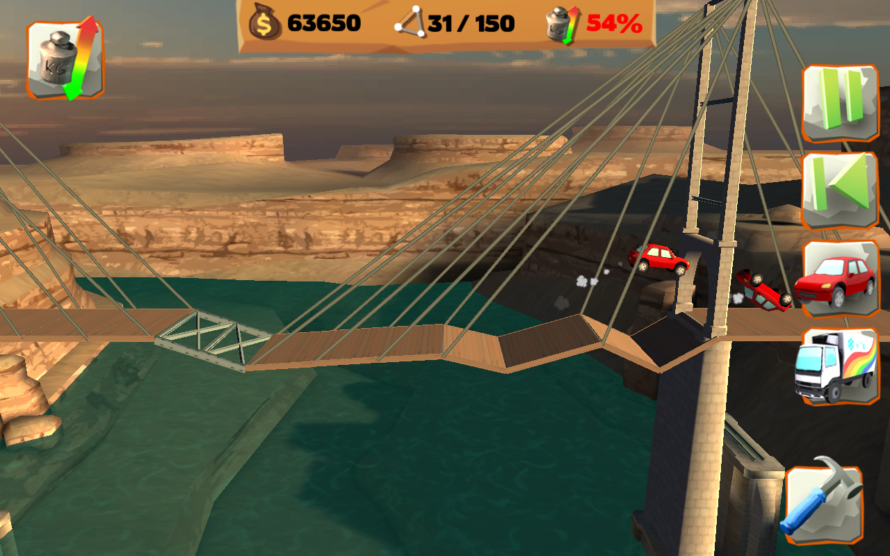   Bridge Constructor PG FREE – Capture d'écran 