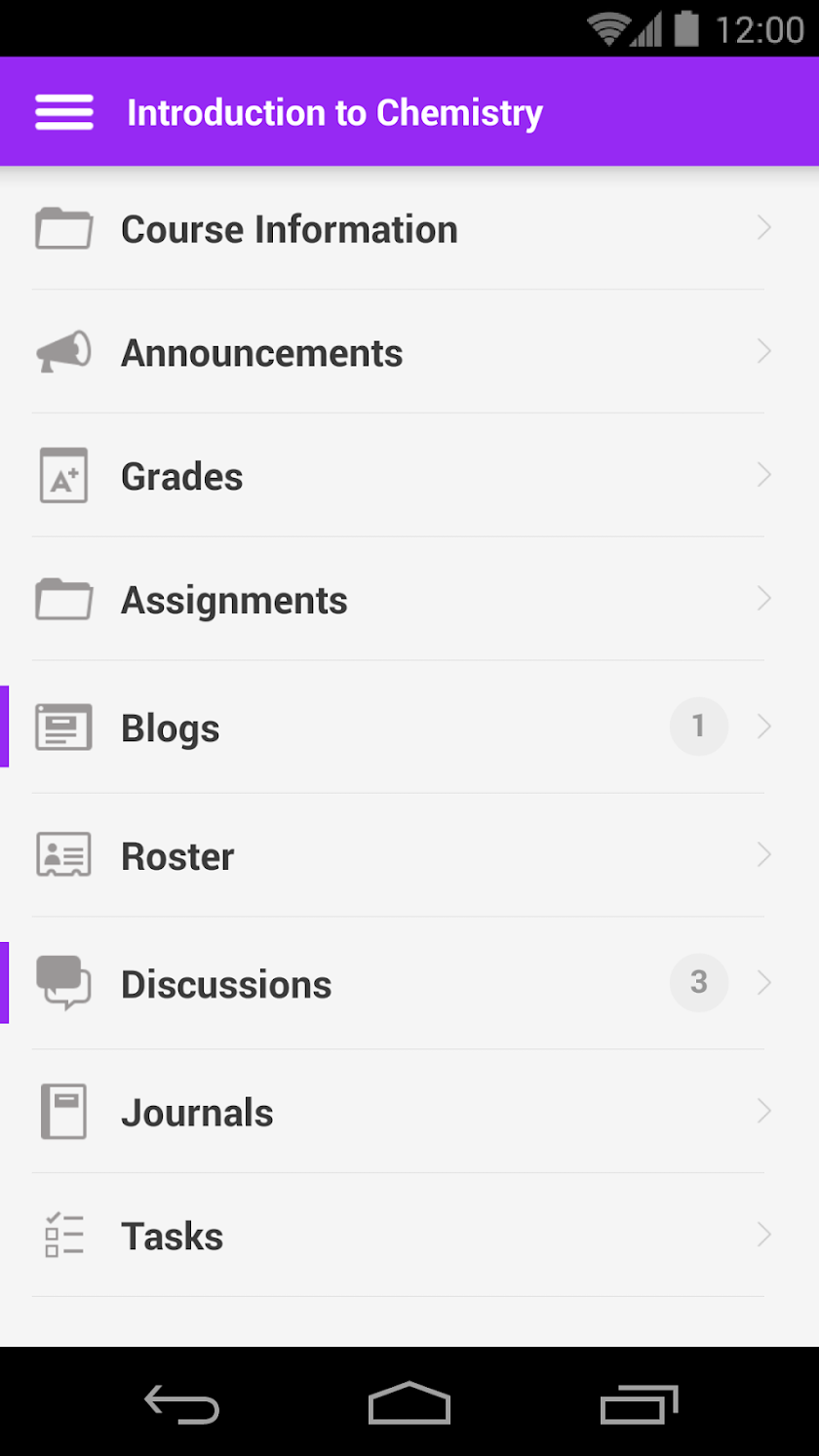 Mobile Learn™ Screen 3