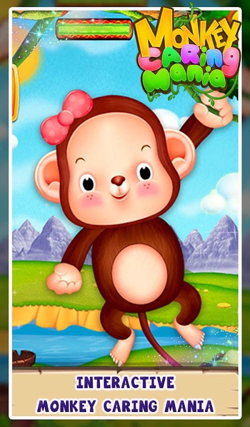Android application Monkey caring Mania screenshort