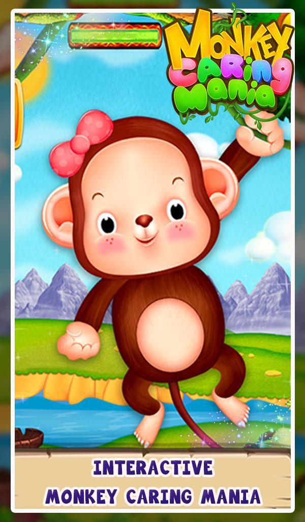 Monkey caring Mania Screen 1