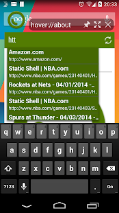 Hover Browser - screenshot thumbnail