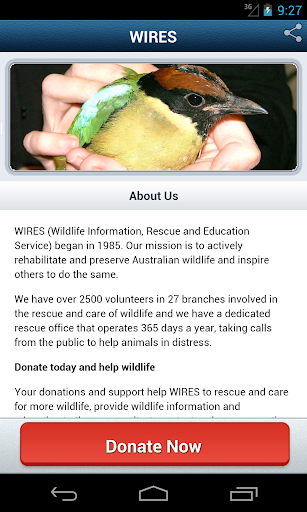 【免費生活App】WIRES Wildlife Rescue App-APP點子