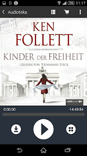 Android-Anwendung Audioteka Screenshot