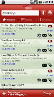 Data Publishing Yellow Pages Screenshots 6